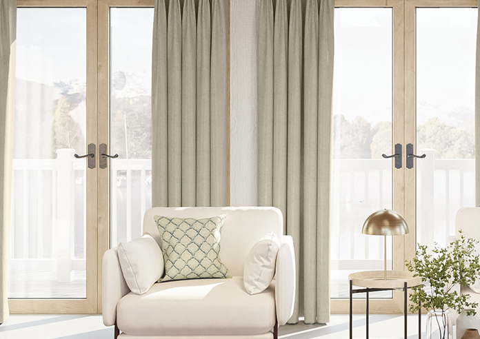 Roslin (Blackout), Hazelnut - Made to Measure Curtains - Image 3